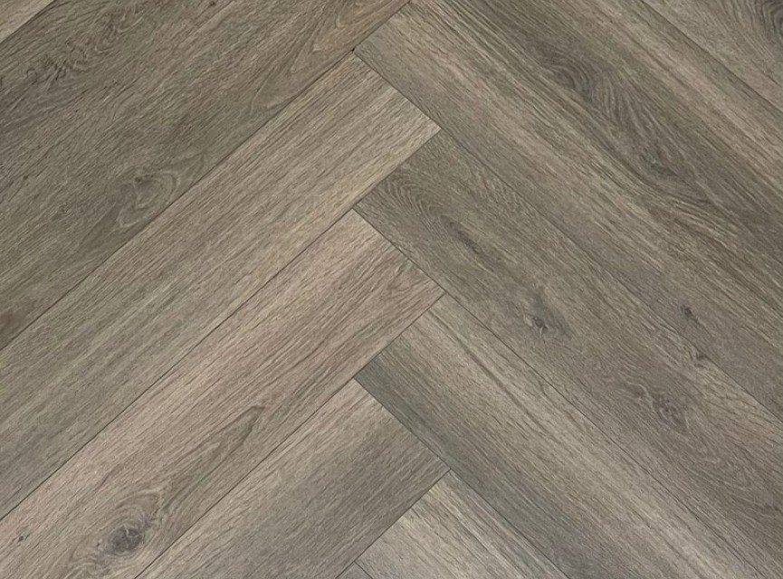 Floorlife Bayside Waterproof Visgraat laminaat Eiken warm bruin 15x60