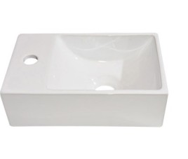 Fontein Wonder Links 29x18x9,5cm glans-wit