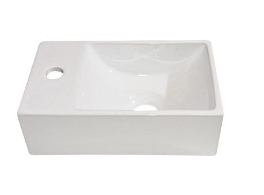 Fontein Wonder Links 29x18x9,5cm glans-wit