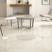 Yap Creme Beige hoogglans keramisch 60x120 vloertegel en wandtegel