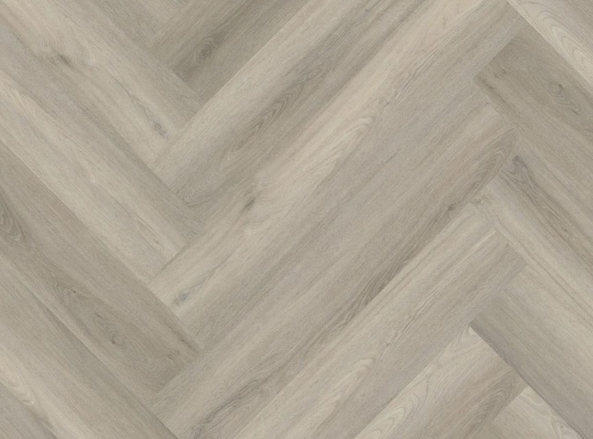 Ambiant / Floorlife YUP Herringbone Visgraat PVC Plak Dryback 9096350519 laminaat grijs