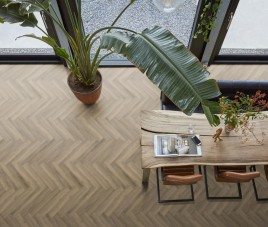 BONN Herringbone Visgraat SRC PVC Click light brown 150x600