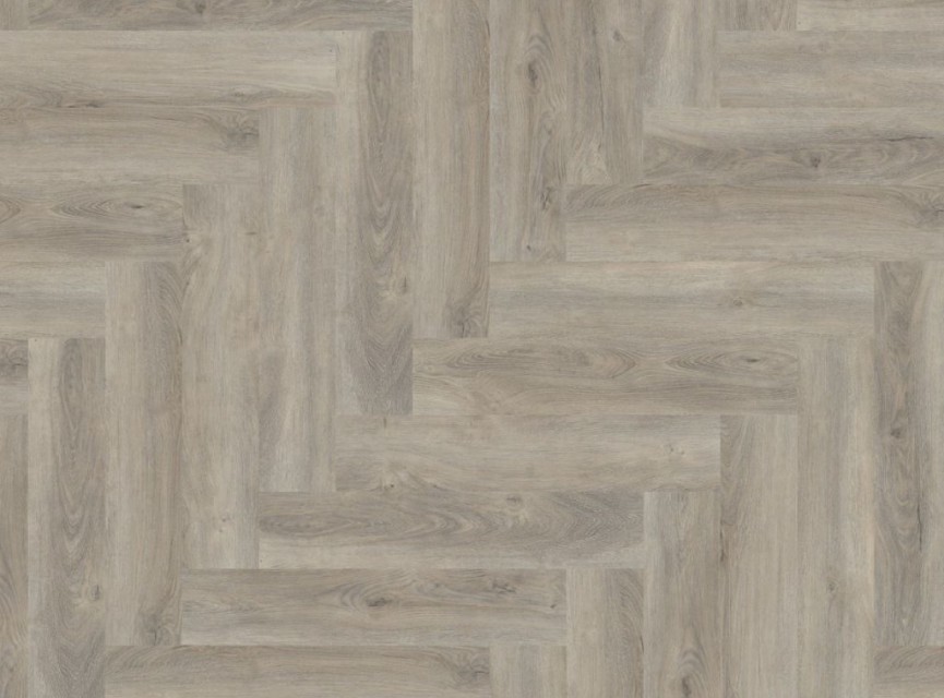 Floorlife / Ambiant YUP Herringbone Visgraat PVC Plak Dryback 9074253319 light grey