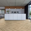 BONN Herringbone Visgraat PVC Click vloer met kurklaag beige