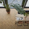 Floorlife / Ambiant YUP Herringbone Visgraat PVC Click eiken donker