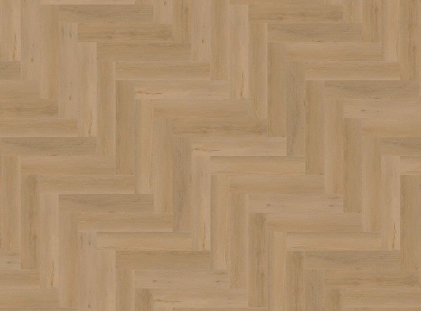 METZ Visgraat WARM OAK Herringbone - 7,0 mm DIK - Visgraat PVC KLIK VLOER met KURKLAAG / natuurgetrouw (EIR) / 23 - zwaar woongebruik / 34 - intensief project gebruik