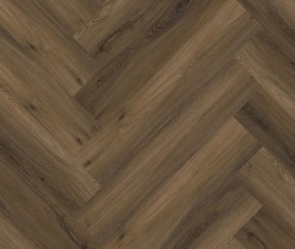 BONN Herringbone visgraat pvc silent rigid click micro-bevel 4V - Warm Brown 