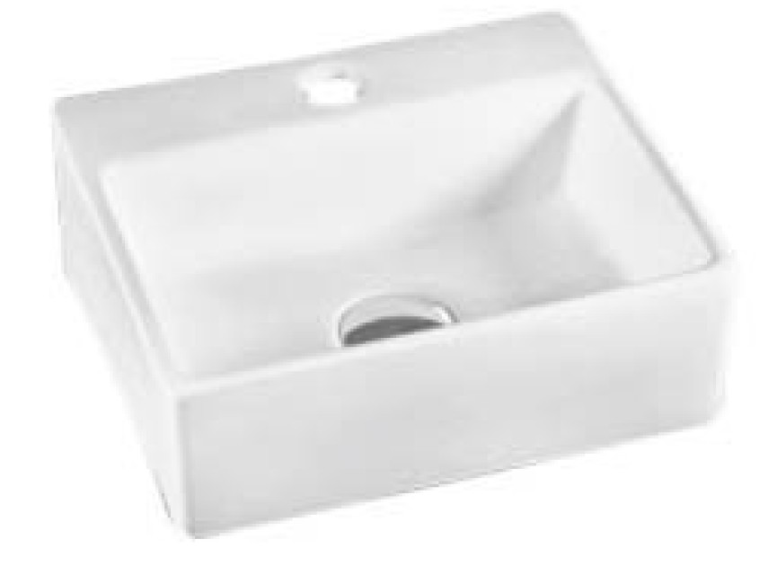 Fontein Zapa 34x29x12cm glans-wit