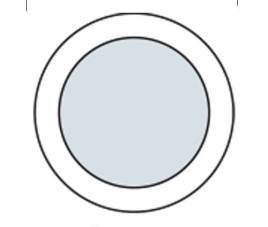 LED Downlight - Opbouw Rond 12W - Helder/Koud Wit 6400K - Mat Wit Aluminium - Ø170mm