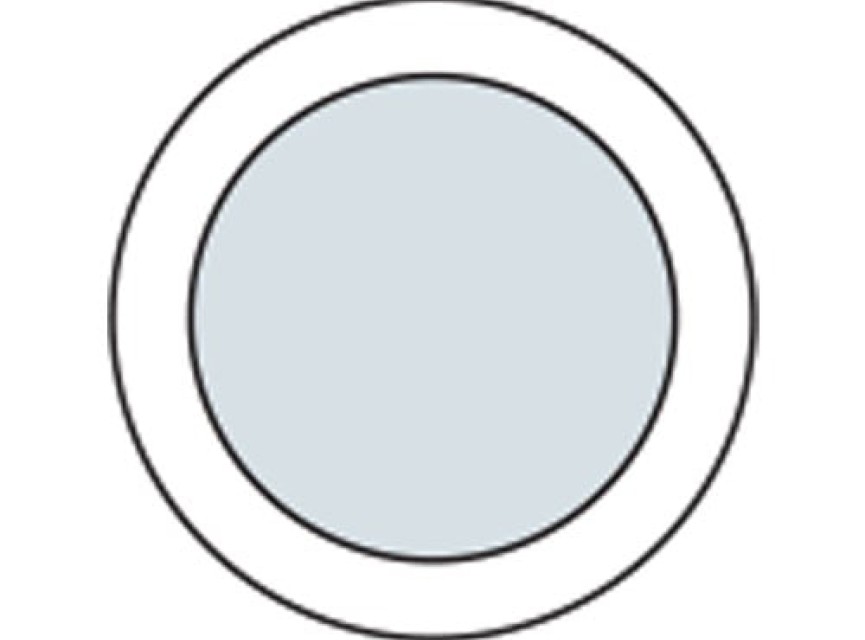 LED Downlight - Opbouw Rond 12W - Helder/Koud Wit 6400K - Mat Wit Aluminium - Ø170mm