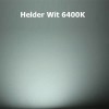 LED Downlight Slim - Inbouw Rond 12W - Helder/Koud Wit 6400K - Mat Wit Aluminium - Ø170mm
