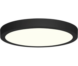 LED Downlight - 18W - Natuurlijk Wit 4200K - Mat Zwart - Opbouw - Rond - Aluminium - Ø225mm