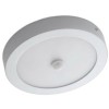 LED Downlight - Facto Dury - PIR Bewegingssensor 360° + Dag en Nacht Sensor - Aanpasbare Vermogen - Aanpasbare Kleur - Opbouw - Rond - Mat Wit - OSRAM LEDs