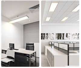 LED Paneel 30x120 - Velvalux Lumis - LED Paneel Systeemplafond - Aanpasbare Kleur CCT - 40W - Inbouw - Rechthoek - Wit - Flikkervrij