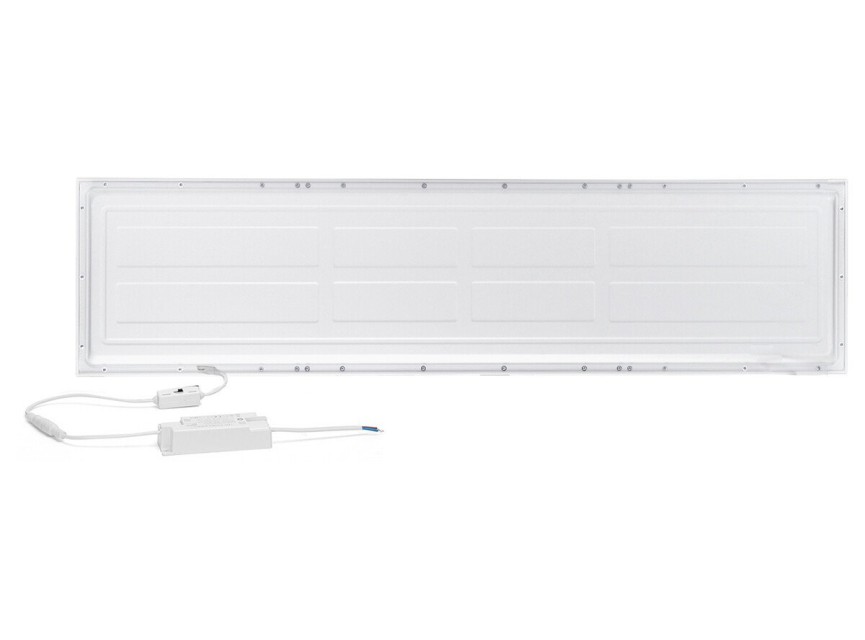 LED Paneel 30x120 - Velvalux Lumis - LED Paneel Systeemplafond - Aanpasbare Kleur CCT - 40W - Inbouw - Rechthoek - Wit - Flikkervrij