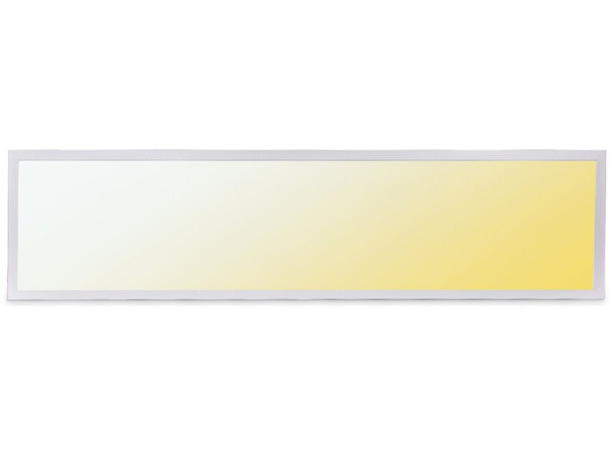 LED Paneel 30x120 - Velvalux Lumis - LED Paneel Systeemplafond - Aanpasbare Kleur CCT - 40W - Inbouw - Rechthoek - Wit - Flikkervrij