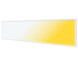 LED Paneel 30x120 - Velvalux Lumis - LED Paneel Systeemplafond - Aanpasbare Kleur CCT - 40W - Inbouw - Rechthoek - Wit - Flikkervrij