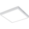 LED Paneel - 30x30 Helder/Koud Wit 6400K - 24W Opbouw Vierkant - Mat Wit - Flikkervrij