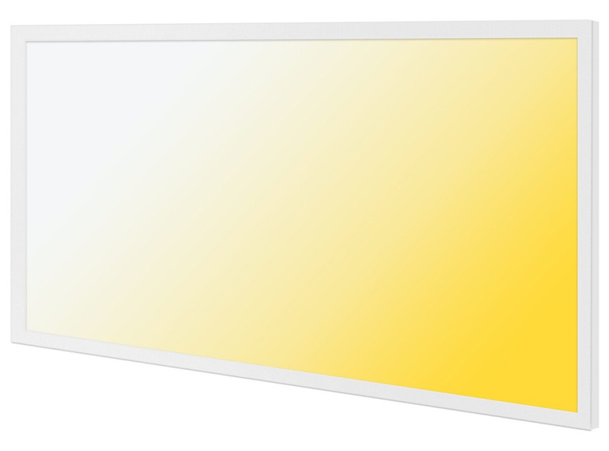 LED Paneel 30x60 - Velvalux Lumis - LED Paneel Systeemplafond - Aanpasbare Kleur CCT - 24W - Inbouw - Rechthoek - Wit - Flikkervrij