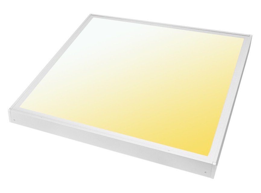 LED Paneel 60x60 - Velvalux Lumis - Aanpasbare Kleur CCT - 36W - Opbouw - Vierkant - Wit - Flikkervrij
