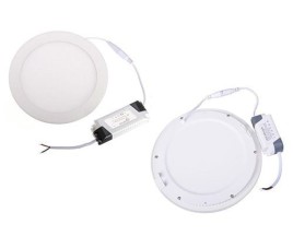 LED Downlight Slim - Inbouw Rond 3W - Dimbaar - Warm Wit 2700K - Mat Wit Aluminium - Ø83mm