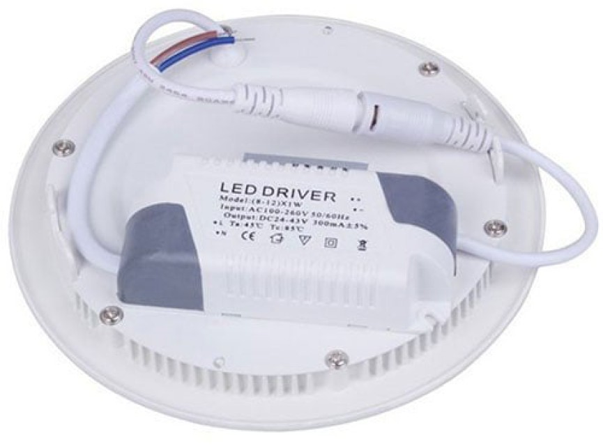LED Downlight Slim - Inbouw Rond 3W - Dimbaar - Helder/Koud Wit 6400K - Mat Wit Aluminium - Ø83mm