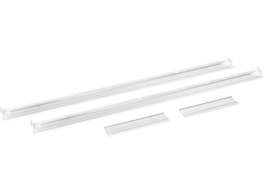 LED Paneel Opbouw Frame - Velvalux - 30x120 - Aluminium - Rechthoek - Wit