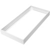 LED Paneel Opbouw Frame - Velvalux - 30x60 - Aluminium - Rechthoek - Wit