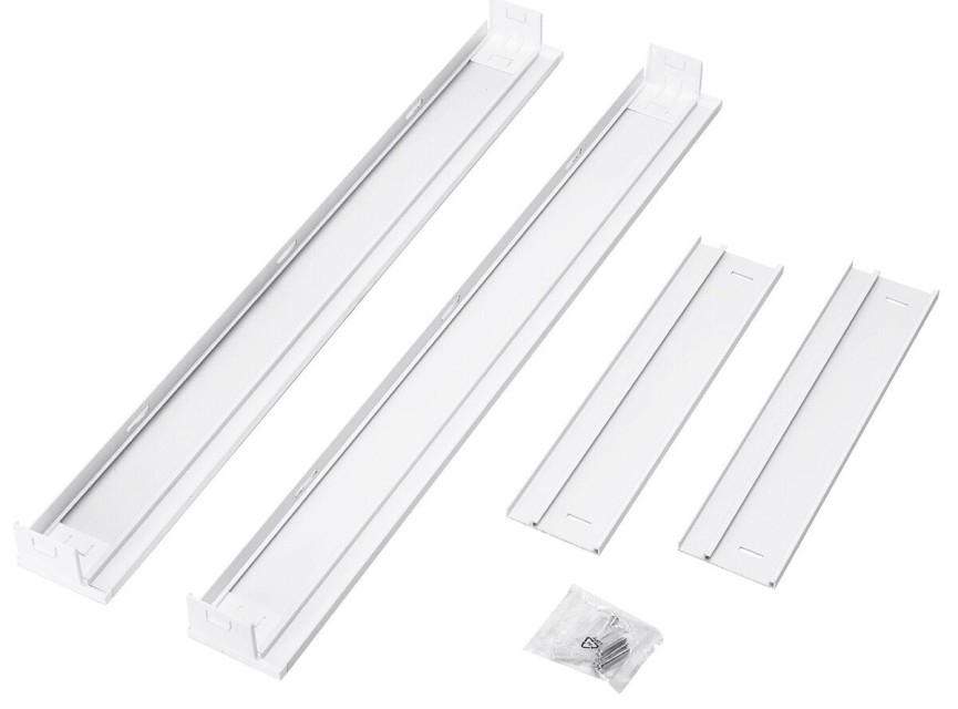 LED Paneel Opbouw Frame - Velvalux - 30x60 - Aluminium - Rechthoek - Wit