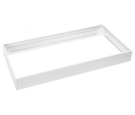 LED Paneel Opbouw Frame - Velvalux - 30x60 - Aluminium - Rechthoek - Wit