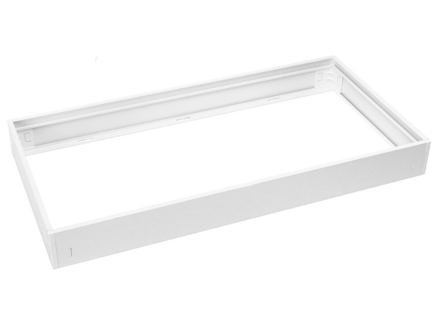 LED Paneel Opbouw Frame - Velvalux - 30x60 - Aluminium - Rechthoek - Wit