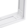LED Paneel Opbouw Frame - Velvalux - 30x60 - Aluminium - Rechthoek - Wit