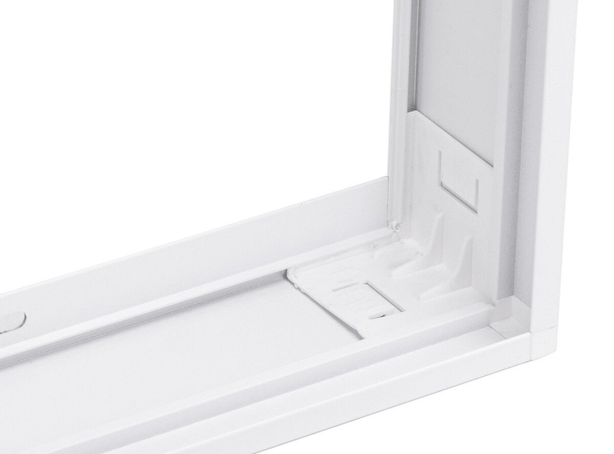 LED Paneel Opbouw Frame - Velvalux - 30x60 - Aluminium - Rechthoek - Wit