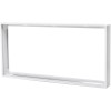 LED Paneel Opbouw Frame - Velvalux - 30x60 - Aluminium - Rechthoek - Wit