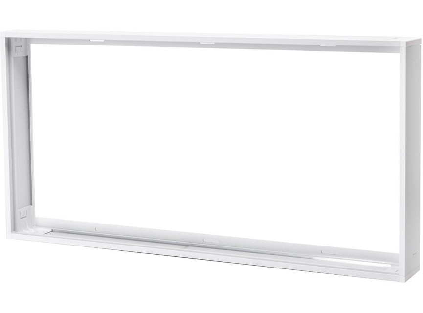LED Paneel Opbouw Frame - Velvalux - 30x60 - Aluminium - Rechthoek - Wit