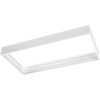 LED Paneel Opbouw Frame - Velvalux - 30x60 - Aluminium - Rechthoek - Wit