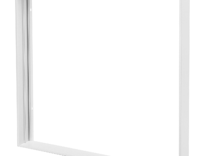 LED Paneel Opbouw Frame - Velvalux - 60x60 - Aluminium - Vierkant - Wit