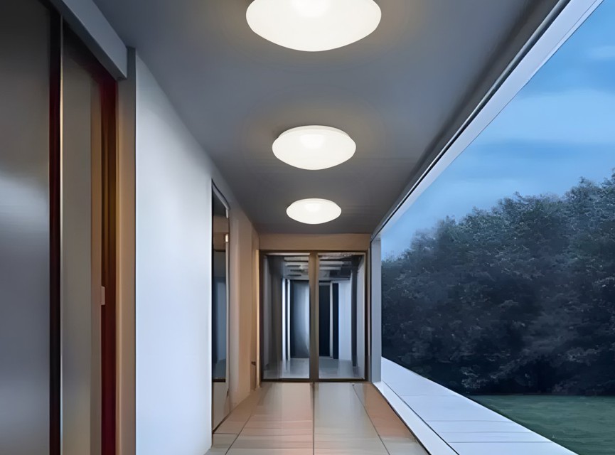 LED Plafondlamp met Sensor - Velvalux - 12W 1300lm - Aanpasbare Lichtkleur CCT - Spatwaterdicht IP44 - Opbouw - Rond - Wit