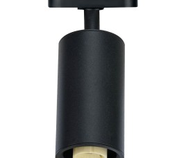 LED Railverlichting - Track Spot - Basto - GU10 Fitting - 1 Fase - Rond - Mat Zwart Aluminium