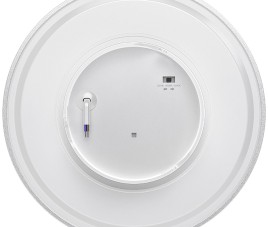 LED Wandlamp - Brinton Plinto - 8W 760lm - Aanpasbare Lichtkleur CCT - Rondom Verlicht - Voor Buiten en Binnen - Waterdicht IP65 - Rond - Wit
