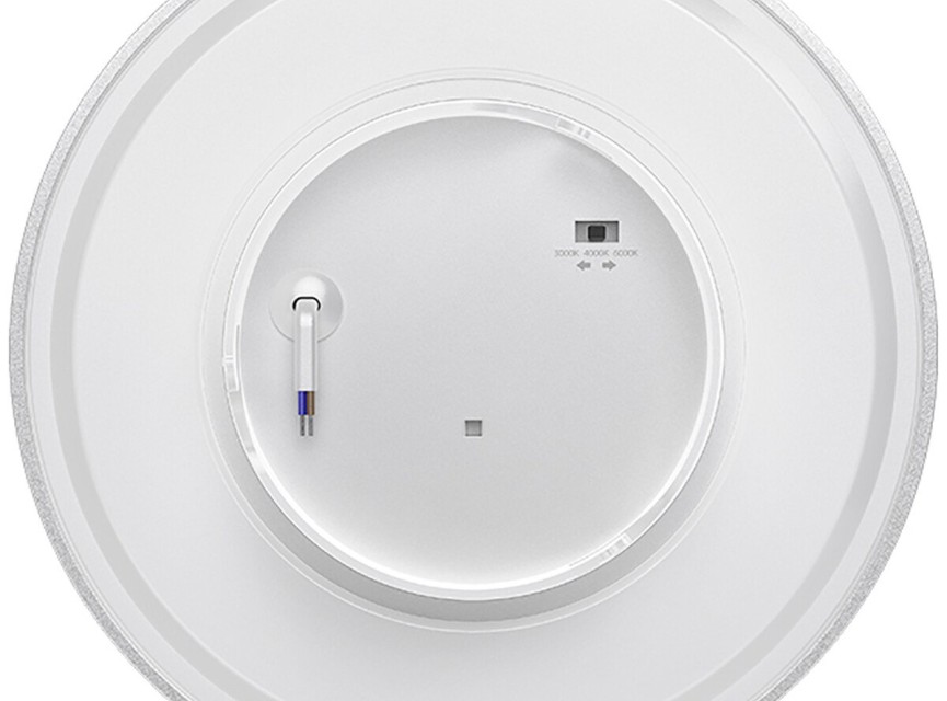 LED Wandlamp - Brinton Plinto - 8W 760lm - Aanpasbare Lichtkleur CCT - Rondom Verlicht - Voor Buiten en Binnen - Waterdicht IP65 - Rond - Wit