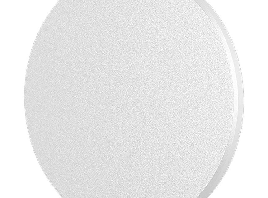 LED Wandlamp - Brinton Plinto - 8W 760lm - Aanpasbare Lichtkleur CCT - Rondom Verlicht - Voor Buiten en Binnen - Waterdicht IP65 - Rond - Wit