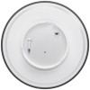 LED Wandlamp - Brinton Plinto - 8W 760lm - Aanpasbare Lichtkleur CCT - Rondom Verlicht - Voor Buiten en Binnen - Waterdicht IP65 - Rond - Zwart