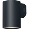 LED Wandlamp - Brinton Victa - Down - 9W 900lm - Aanpasbare Lichtkleur CCT - Voor Buiten en Binnen - Waterdicht IP65 - Rond - Antraciet