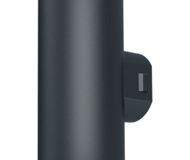 LED Wandlamp - Brinton Victa - Up & Down - 18W 1780lm - Aanpasbare Lichtkleur CCT - Voor Buiten en Binnen - Waterdicht IP65 - Rond - Antraciet