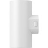 LED Wandlamp - Brinton Victa - Up & Down - 18W 1780lm - Aanpasbare Lichtkleur CCT - Voor Buiten en Binnen - Waterdicht IP65 - Rond - Wit