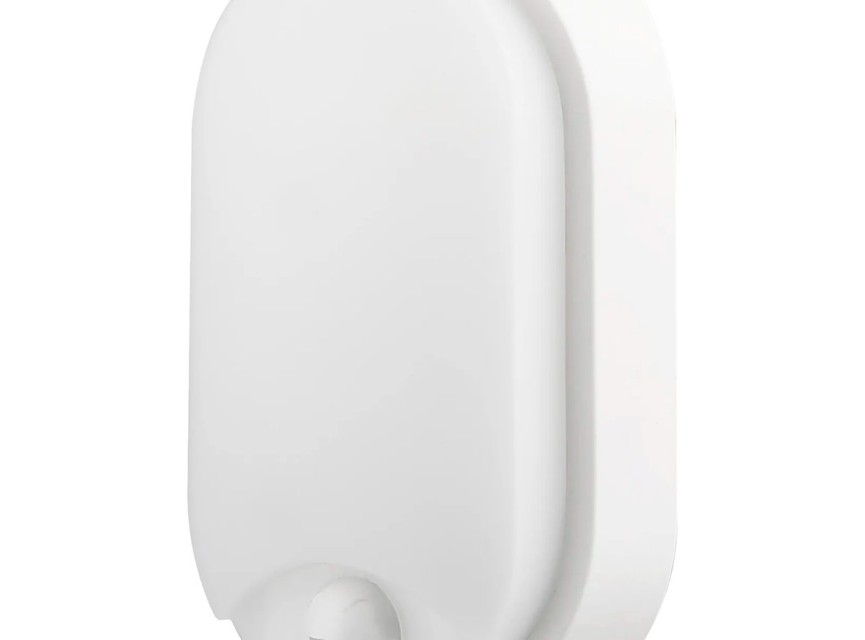 LED Wandlamp met Sensor - Kozolux Porta - 15W 1200lm - Aanpasbare Lichtkleur 3in1 CCT - IP54 - Ovaal - Wit