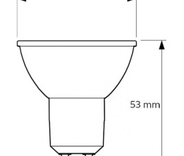 PHILIPS - LED Spot - CorePro 840 36D - GU10 Fitting - 3.5W - Natuurlijk Wit 4000K | Vervangt 35W