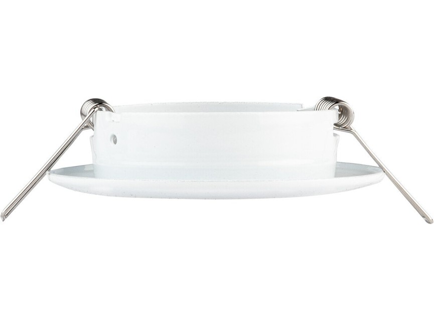 Spot Armatuur GU10 - GU10 Inbouwspot - Rond - Wit - Aluminium - Kantelbaar Ø82mm