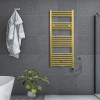 120x40 cm - Oppio Smart Digital elektrische handdoekradiator - Goud